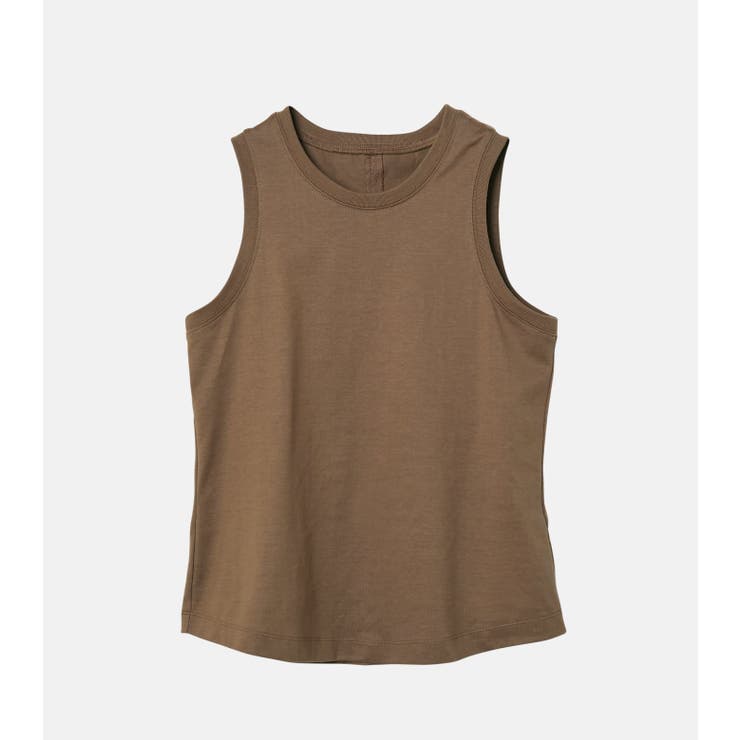 Khaki | Tank Circle Cut | LE CIEL BLEU outlet
