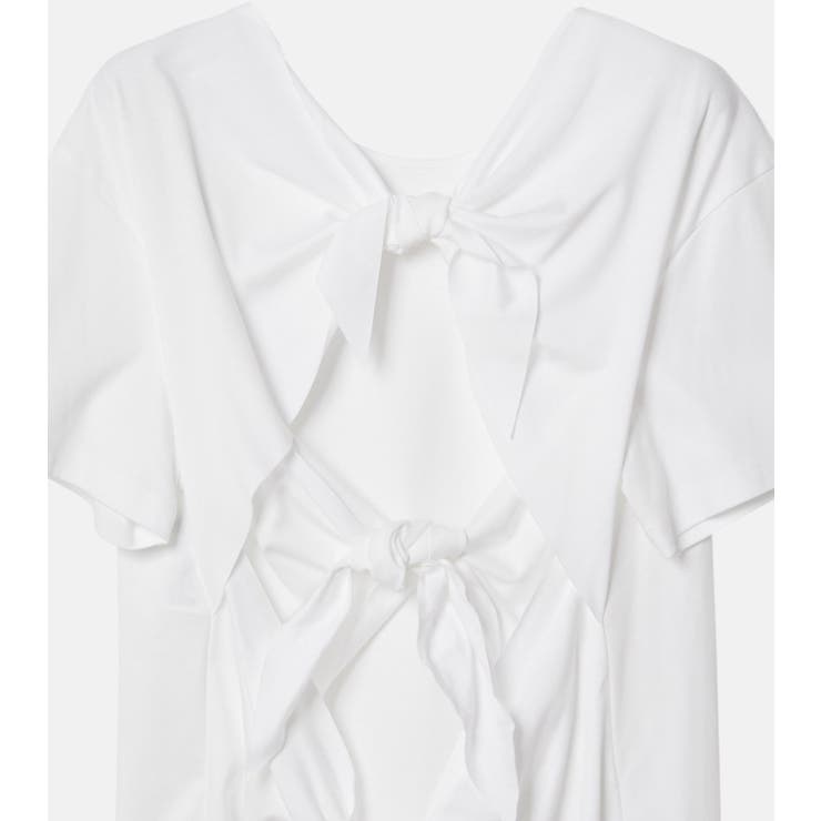 Bow Tie Back T-S | LE CIEL BLEU outlet | 詳細画像10 