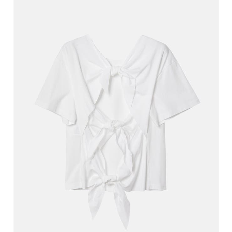 Bow Tie Back T-S | LE CIEL BLEU outlet | 詳細画像8 