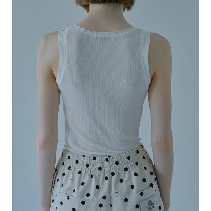 Ribbon-trimmed N | LE CIEL BLEU outlet | 詳細画像5 