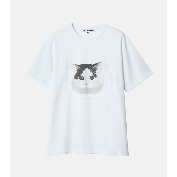 Cat Relaxed T-Sh | LE CIEL BLEU outlet | 詳細画像7 
