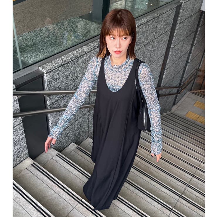 Floral Tulle Top | LE CIEL BLEU outlet | 詳細画像4 