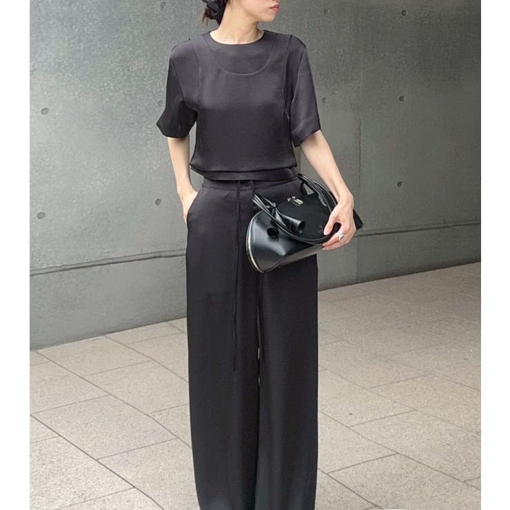 Satin Layered To | LE CIEL BLEU outlet | 詳細画像6 