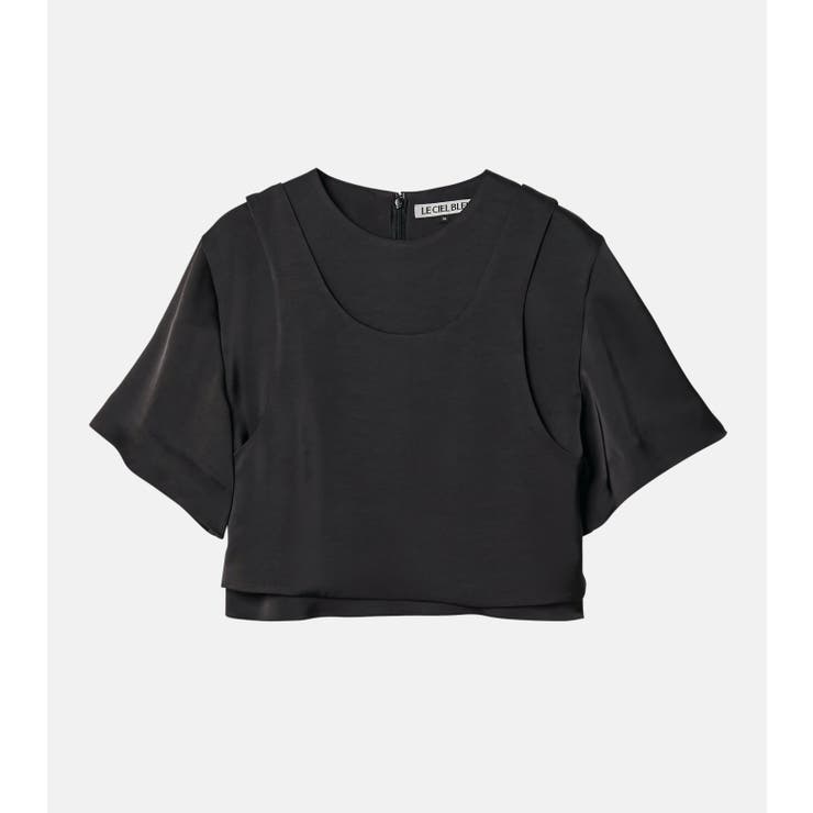 Black | Satin Layered To | LE CIEL BLEU outlet