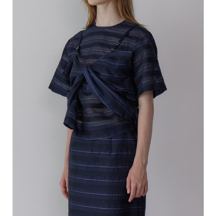 Jacquard Sheer S | LE CIEL BLEU outlet | 詳細画像3 