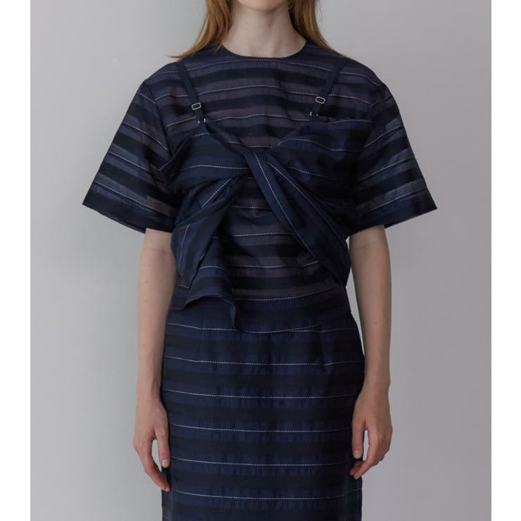 Jacquard Sheer S | LE CIEL BLEU outlet | 詳細画像5 