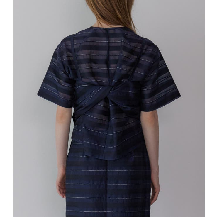 Jacquard Sheer S | LE CIEL BLEU outlet | 詳細画像6 