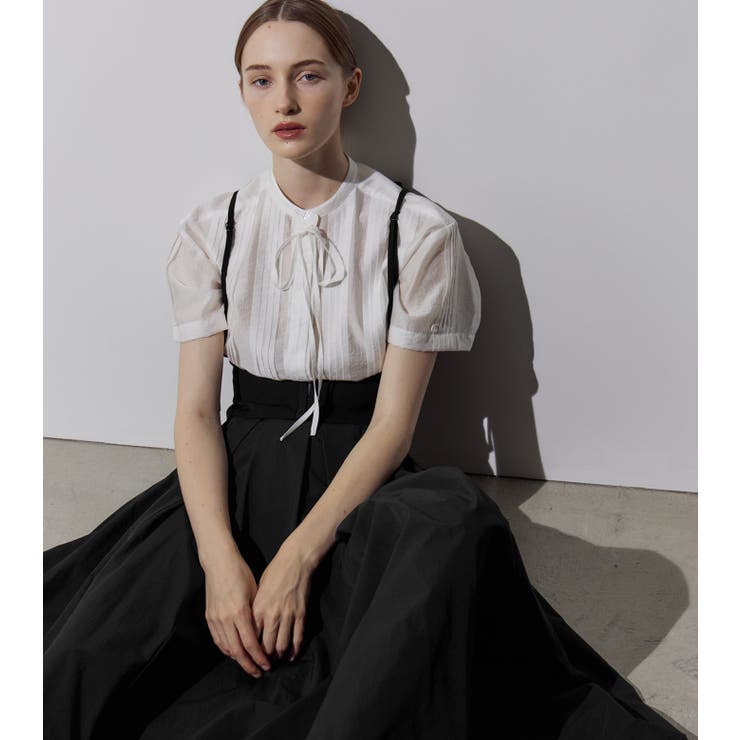 Pleated Shirt | LE CIEL BLEU outlet | 詳細画像1 