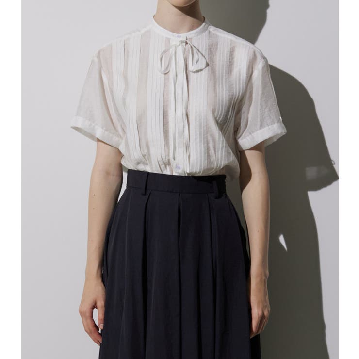 Pleated Shirt | LE CIEL BLEU outlet | 詳細画像4 