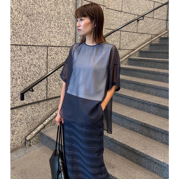 Organza Bi-Color | LE CIEL BLEU outlet | 詳細画像4 