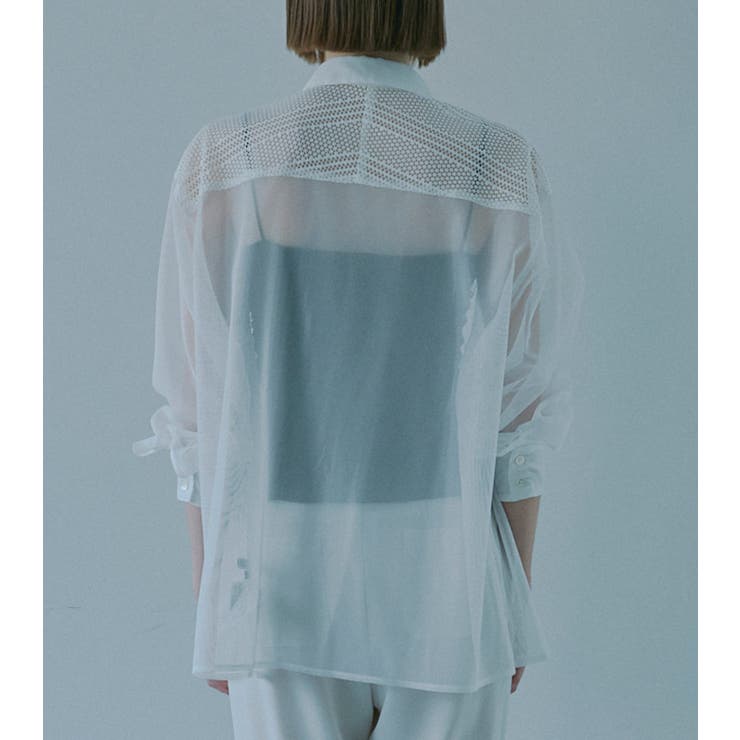 Lace & Mesh Comb | LE CIEL BLEU outlet | 詳細画像5 