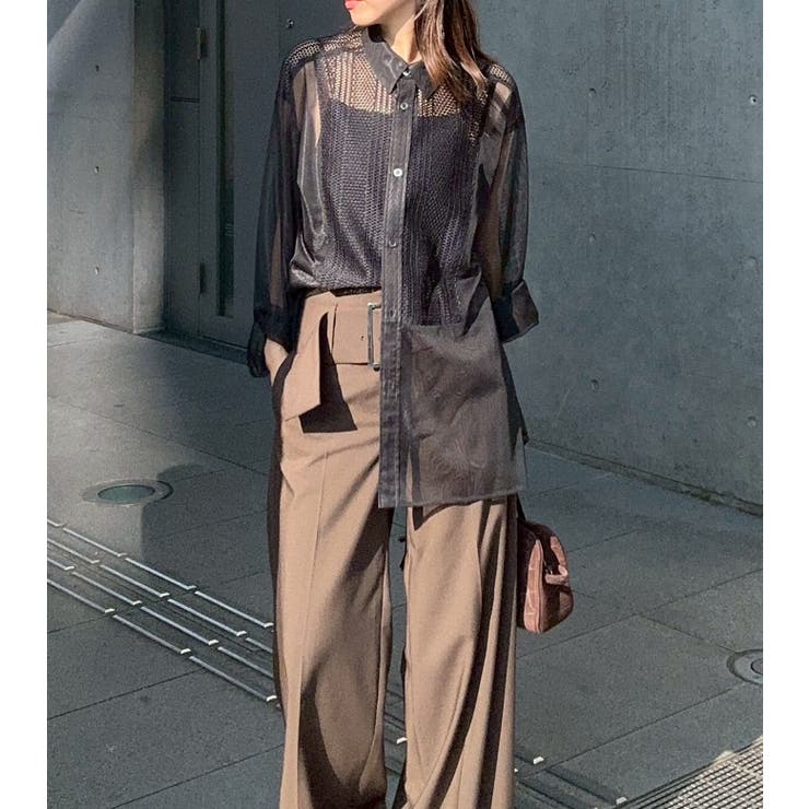 Lace & Mesh Comb | LE CIEL BLEU outlet | 詳細画像7 