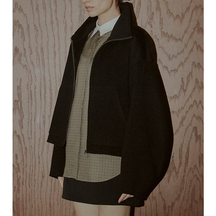 Zip-Up Double-Fa | LE CIEL BLEU outlet | 詳細画像3 