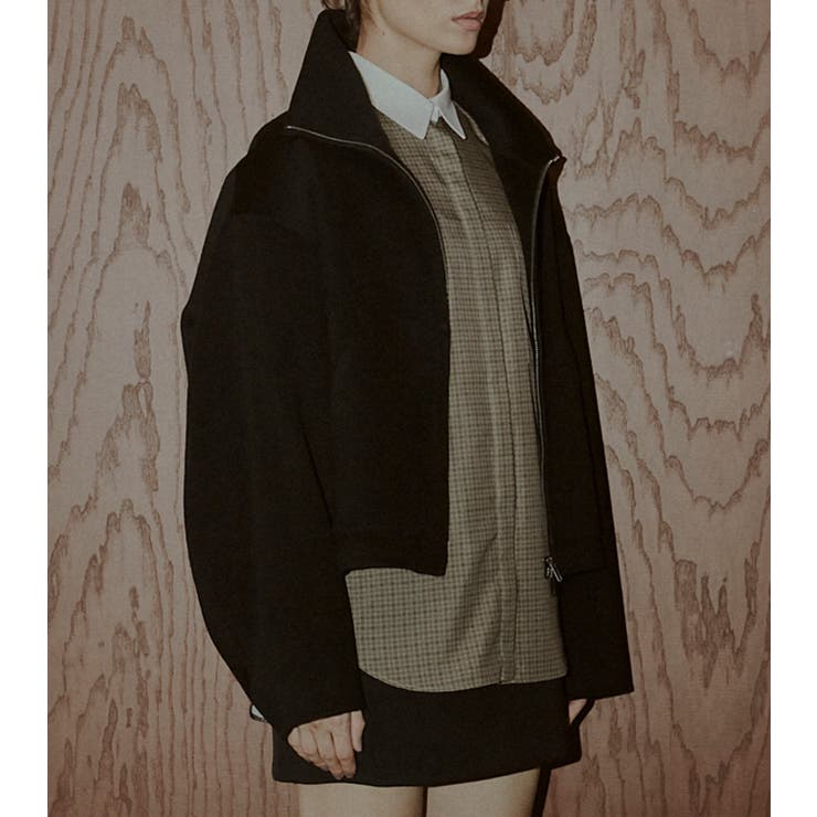 Zip-Up Double-Fa | LE CIEL BLEU outlet | 詳細画像4 