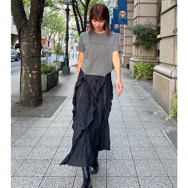 Crinckled Ruffle | LE CIEL BLEU outlet | 詳細画像11 