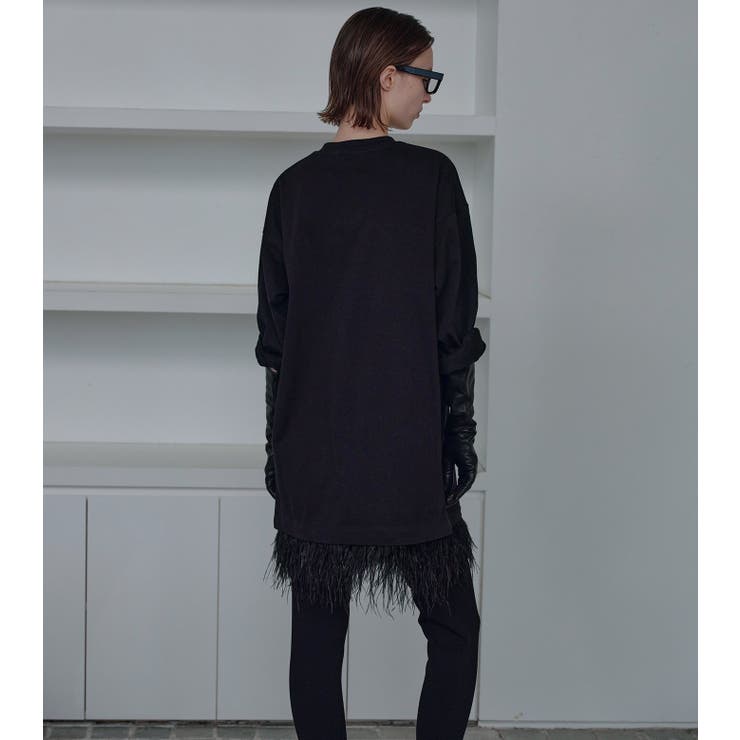 Jersey Dress w/F | LE CIEL BLEU outlet | 詳細画像3 