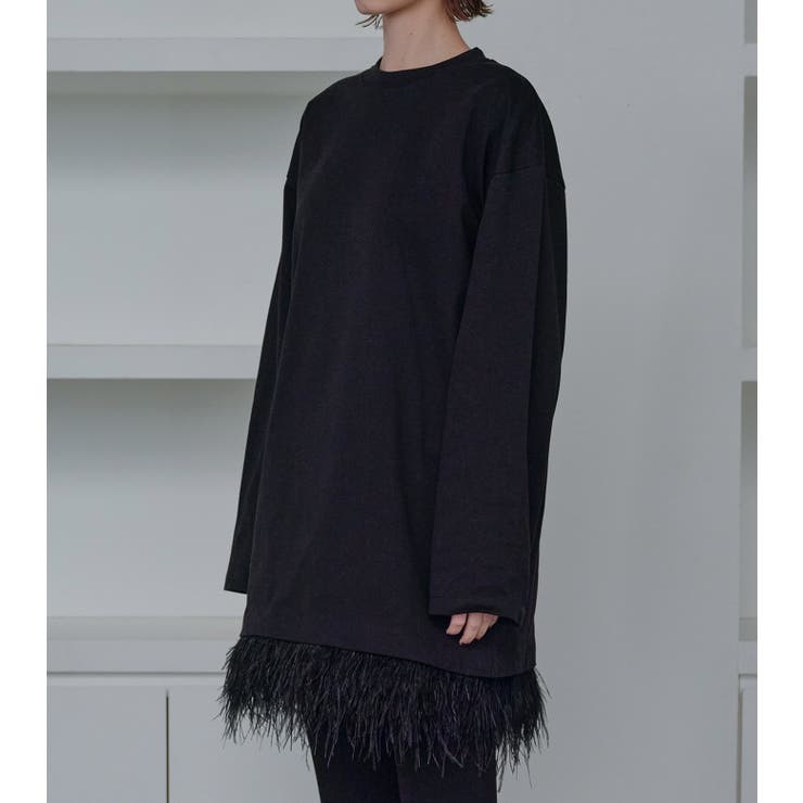 Jersey Dress w/F | LE CIEL BLEU outlet | 詳細画像4 