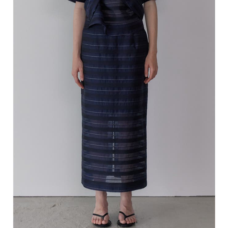 Jacquard Sheer S | LE CIEL BLEU outlet | 詳細画像5 