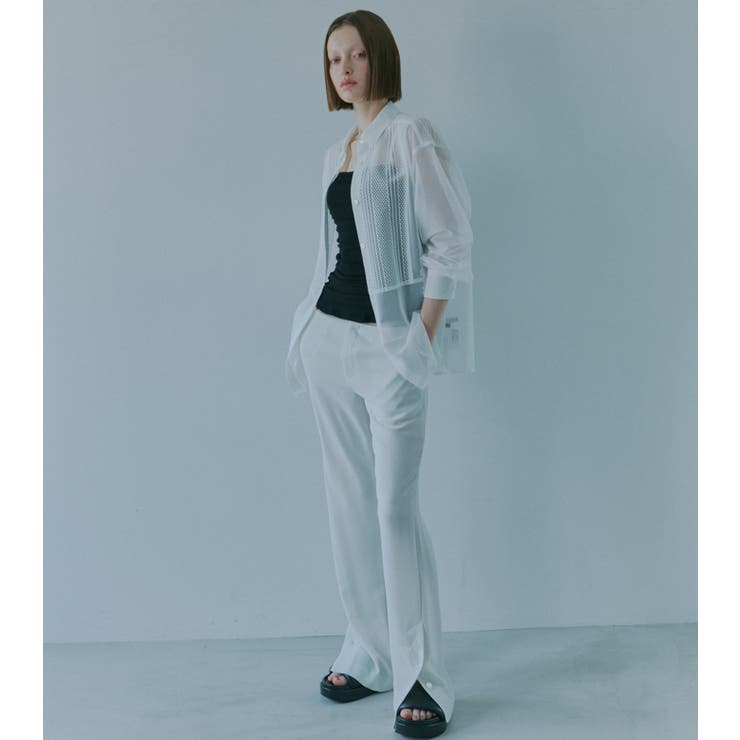 Comfy Slim-Fit P | LE CIEL BLEU outlet | 詳細画像1 