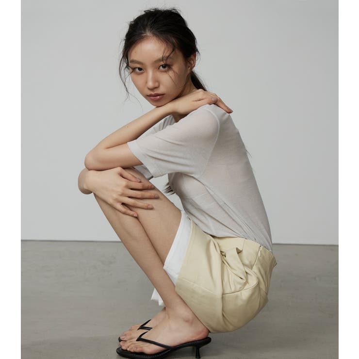 Semi Sheer Trian | LE CIEL BLEU outlet | 詳細画像1 