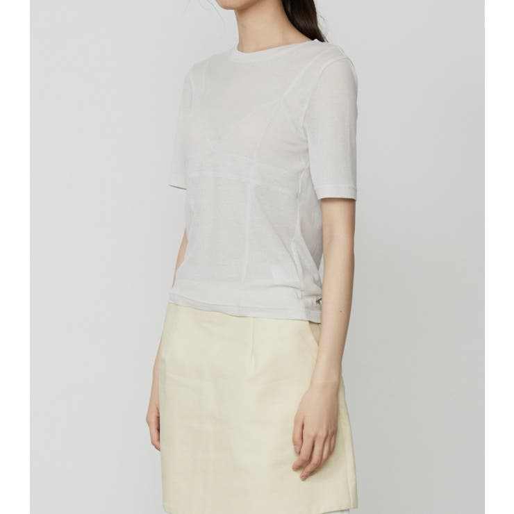 Semi Sheer Trian | LE CIEL BLEU outlet | 詳細画像2 