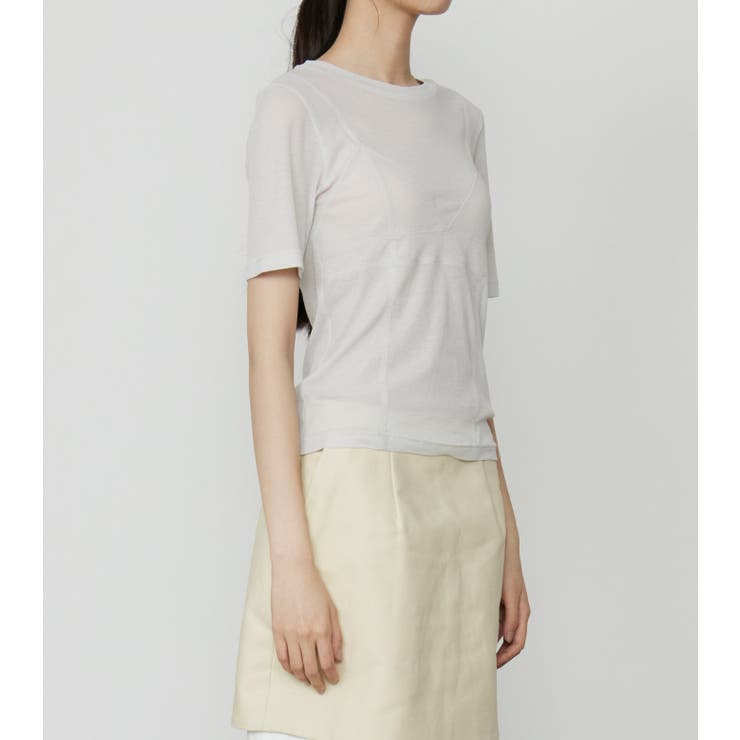 Semi Sheer Trian | LE CIEL BLEU outlet | 詳細画像3 