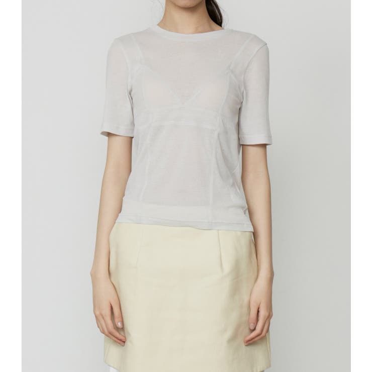 Semi Sheer Trian | LE CIEL BLEU outlet | 詳細画像4 