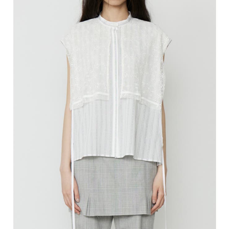 Striped Sleevele | LE CIEL BLEU outlet | 詳細画像4 