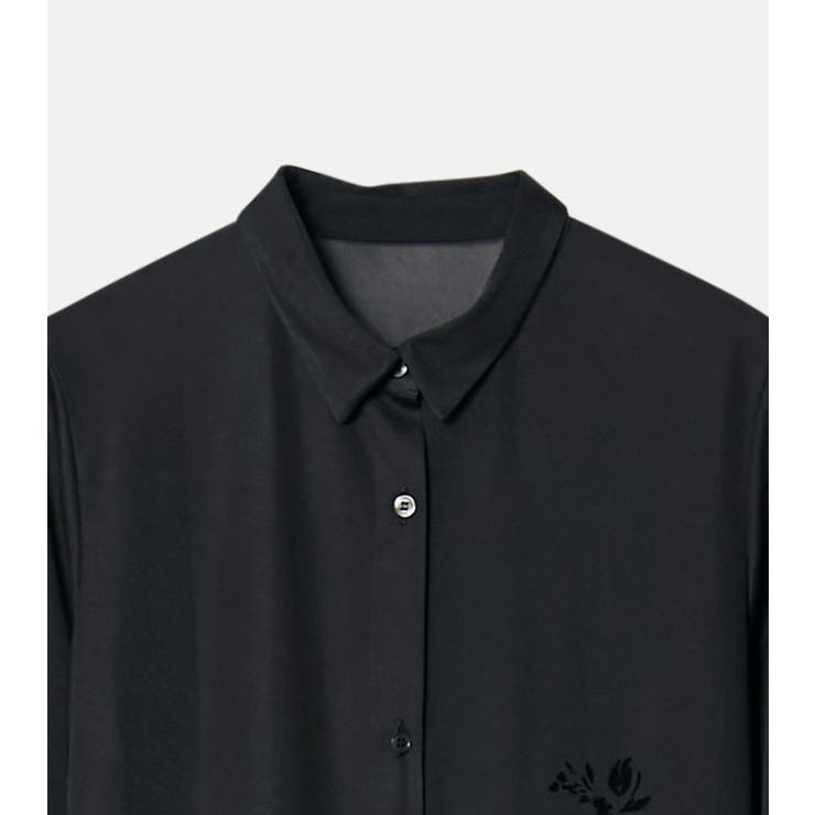 Sheer Shirt Dres | LE CIEL BLEU outlet | 詳細画像2 