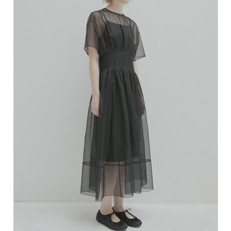 Sheer Gathered W | LE CIEL BLEU outlet | 詳細画像4 