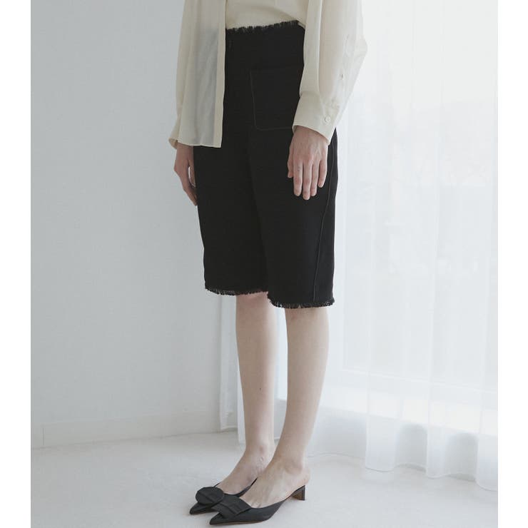 TWEED CAPRI PANT | LE CIEL BLEU outlet | 詳細画像3 