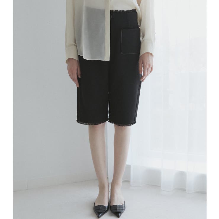 TWEED CAPRI PANT | LE CIEL BLEU outlet | 詳細画像5 