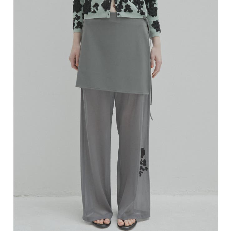 Sheer Relax Pant | LE CIEL BLEU outlet | 詳細画像4 