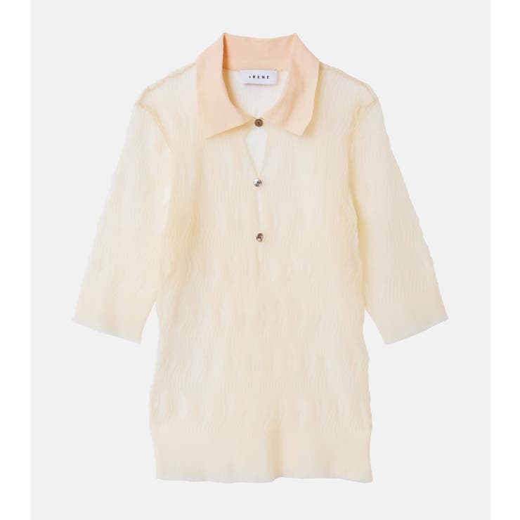 Wave pattern Kni | LE CIEL BLEU outlet | 詳細画像5 