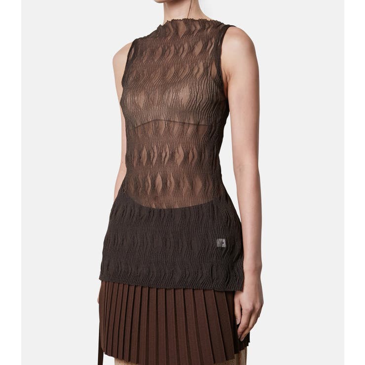 Wave pattern Kni | LE CIEL BLEU outlet | 詳細画像7 