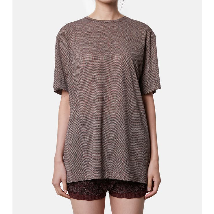 Distorted Check | LE CIEL BLEU outlet | 詳細画像1 