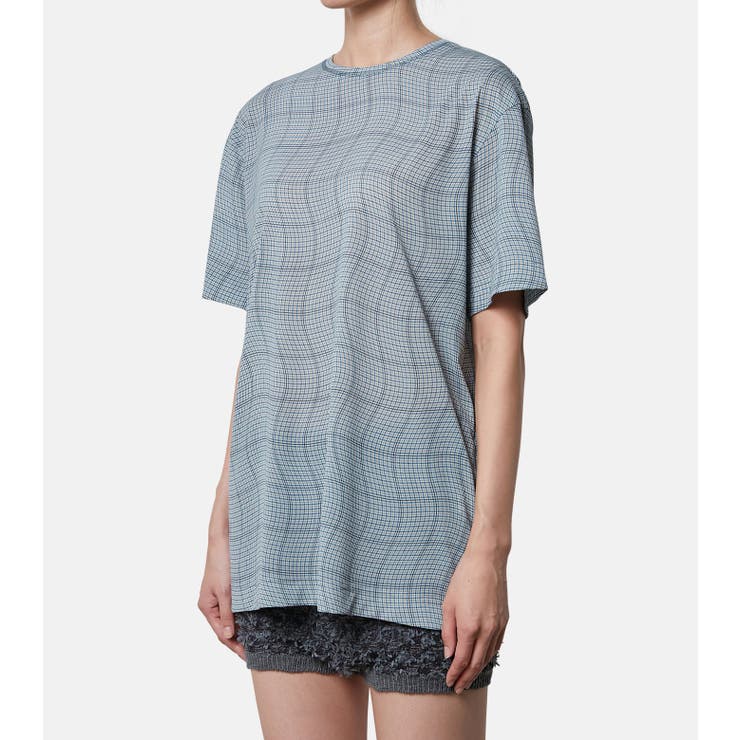 Distorted Check | LE CIEL BLEU outlet | 詳細画像12 