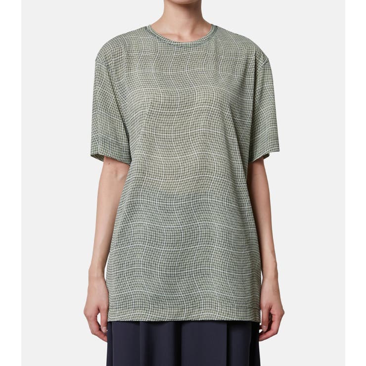 Distorted Check | LE CIEL BLEU outlet | 詳細画像6 