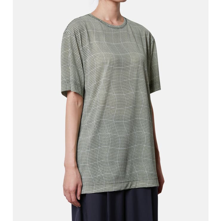 Distorted Check | LE CIEL BLEU outlet | 詳細画像8 