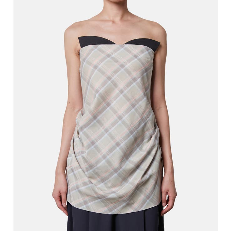 Cat eye Bustier | LE CIEL BLEU outlet | 詳細画像1 