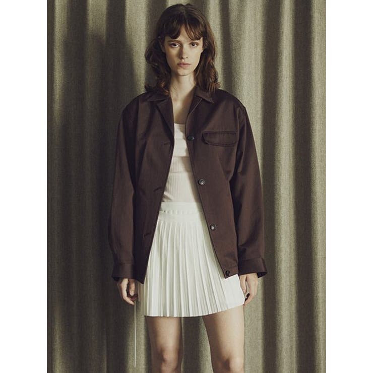 Cotton Satin Blo | LE CIEL BLEU outlet | 詳細画像1 