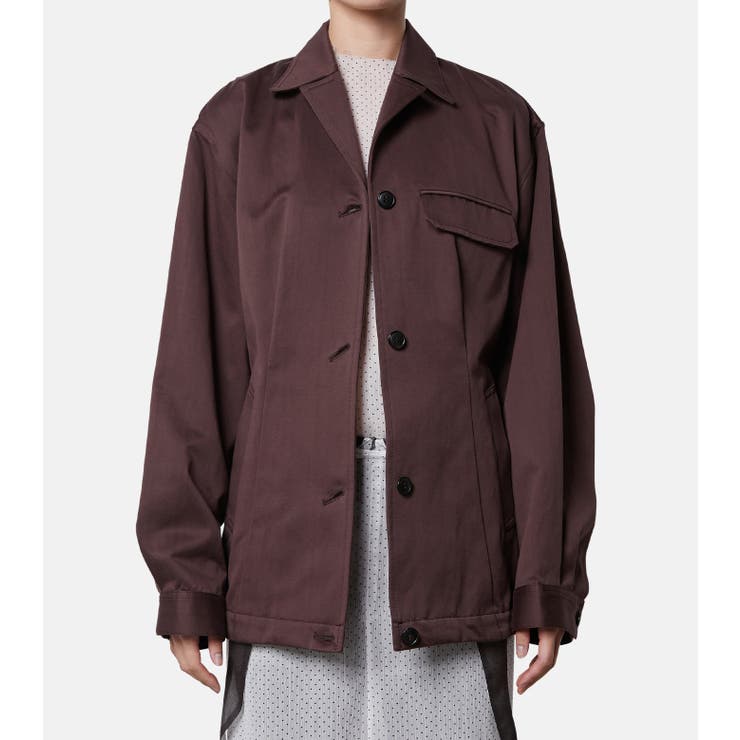 Cotton Satin Blo | LE CIEL BLEU outlet | 詳細画像2 