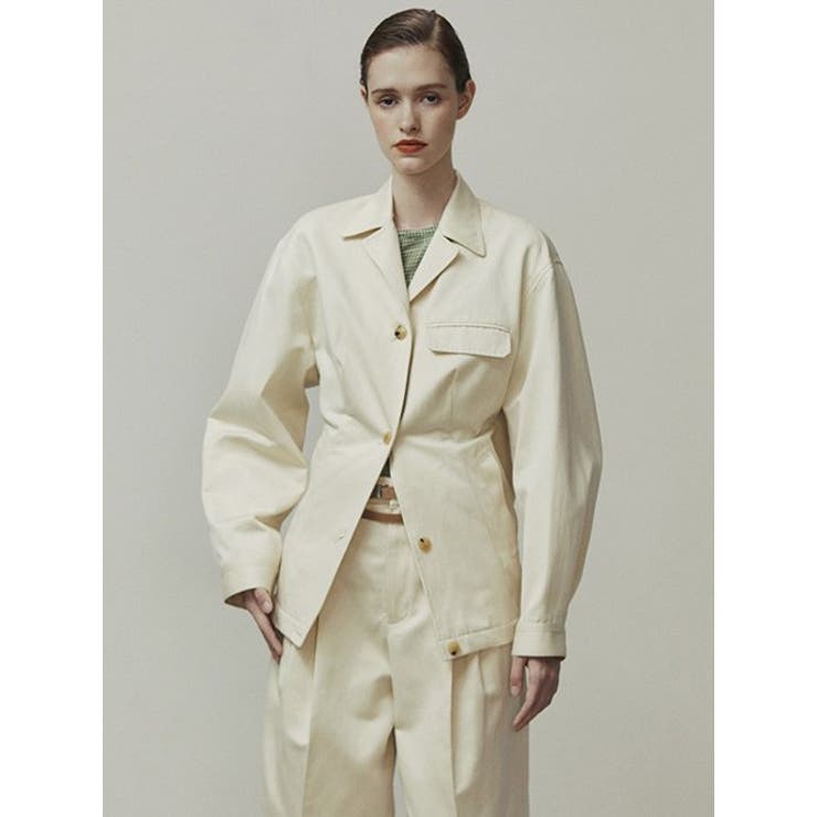 Cotton Satin Blo | LE CIEL BLEU outlet | 詳細画像6 