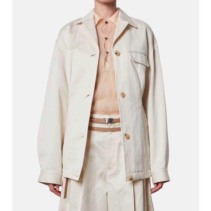 Cotton Satin Blo | LE CIEL BLEU outlet | 詳細画像7 