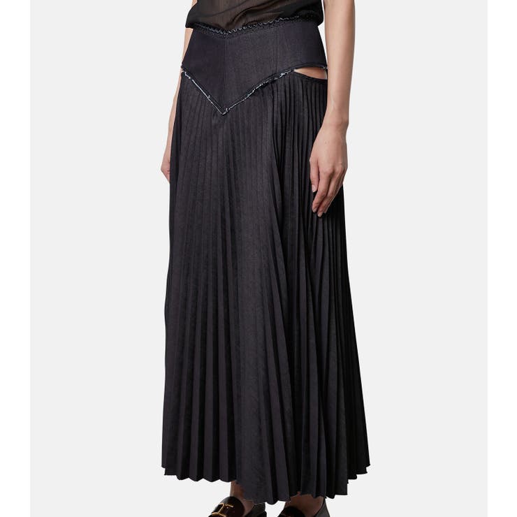 Pinkingcut Pleat | LE CIEL BLEU outlet | 詳細画像3 