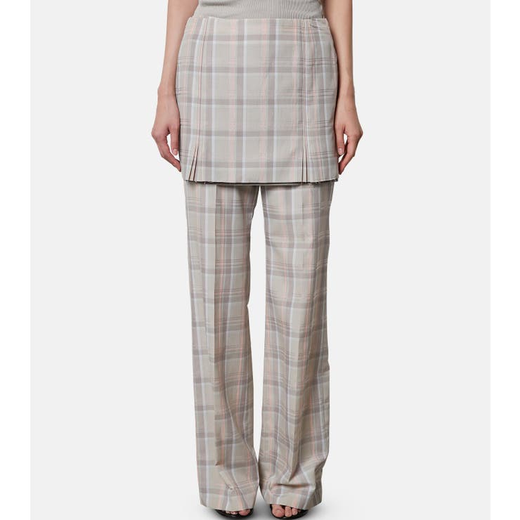 Check Layerd Tro | LE CIEL BLEU outlet | 詳細画像2 