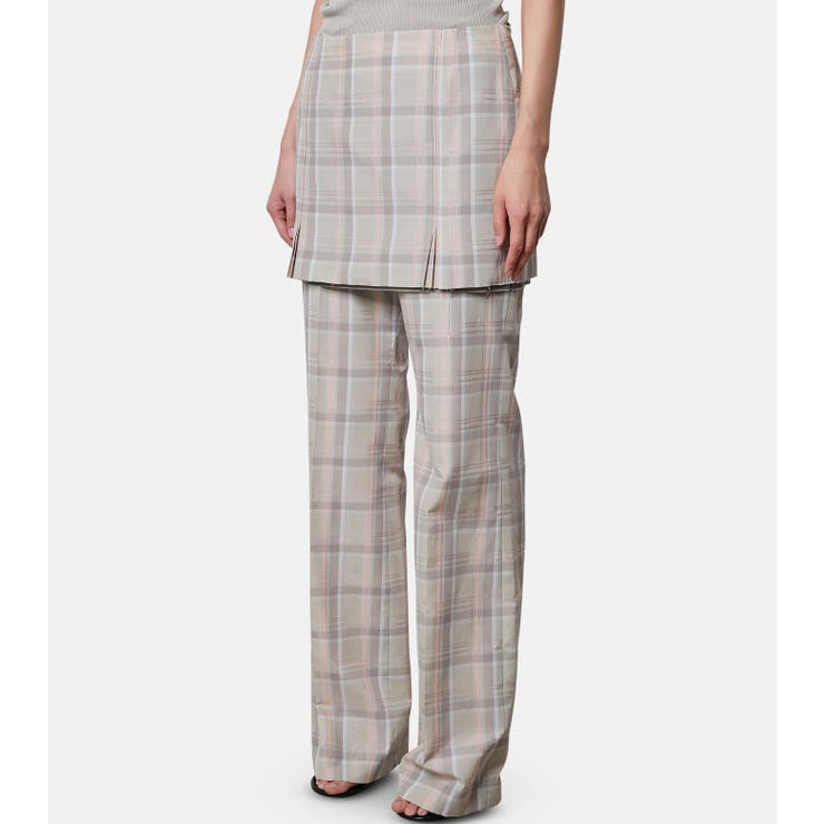 Check Layerd Tro | LE CIEL BLEU outlet | 詳細画像3 