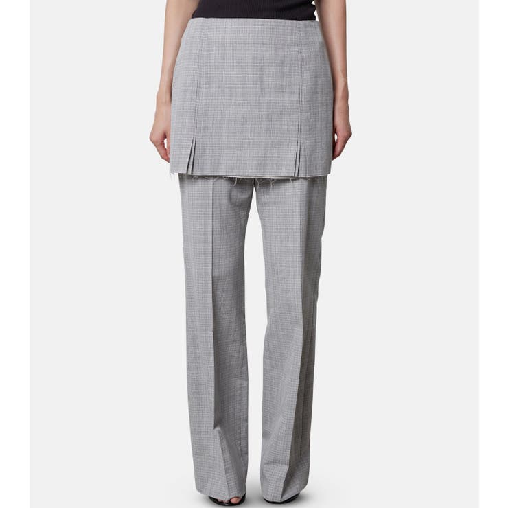 Check Layerd Tro | LE CIEL BLEU outlet | 詳細画像7 