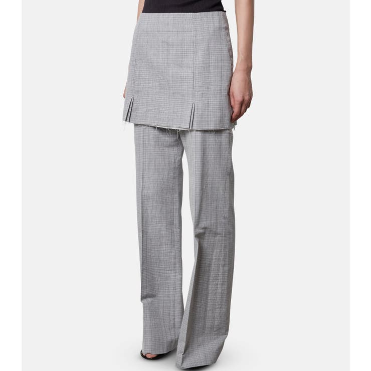 Check Layerd Tro | LE CIEL BLEU outlet | 詳細画像8 