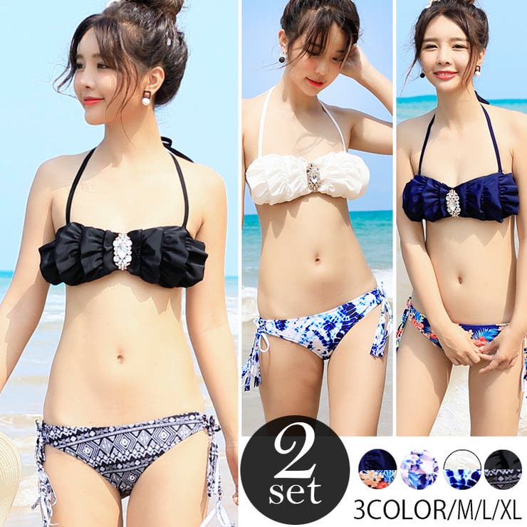 水着2点セットビキニ[品番：RTSW0000132]｜cici bella